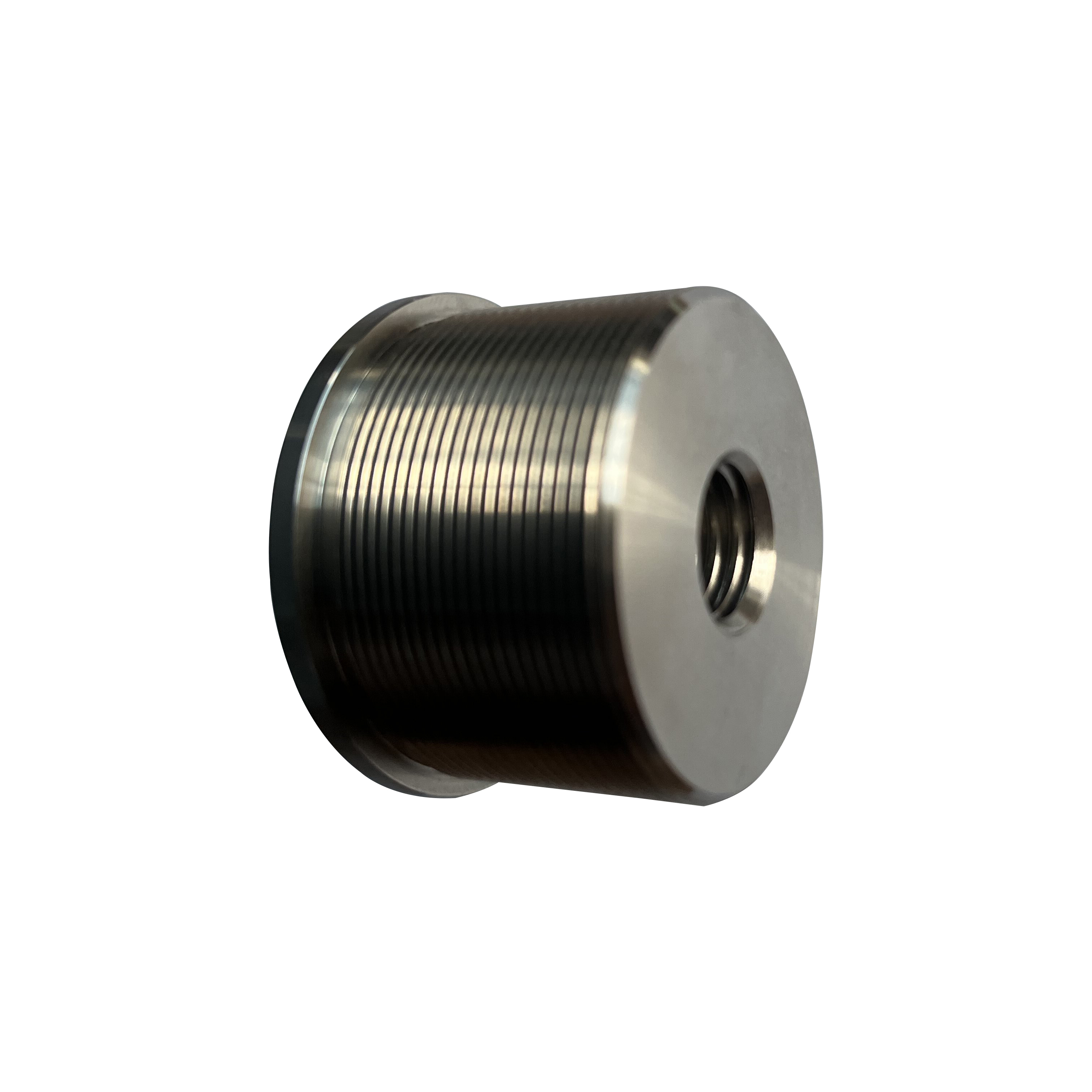 Stainless Steel CNC Machining Hollow Bolt thread inspeksi