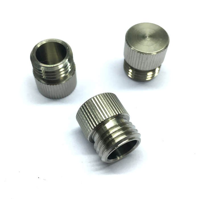 Aluminium CNC Machining Knurled Meneng