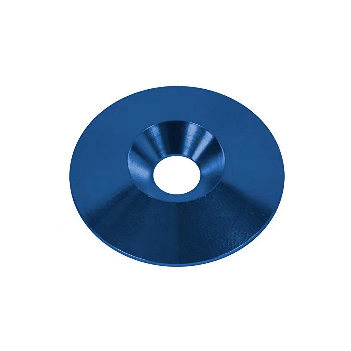 Mesin CNC Aluminium Countersunk Washer